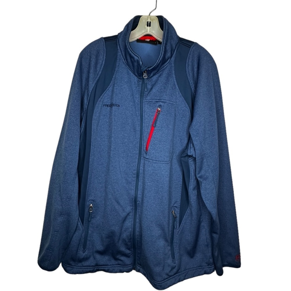 Free Tech Blue Zip‎ Jacket